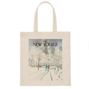 New Yorker Magazine Charles Saxon January 1979 Cover Tote